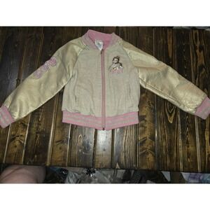 Disney Beauty & The Beast Bomber Jacket Size 4
